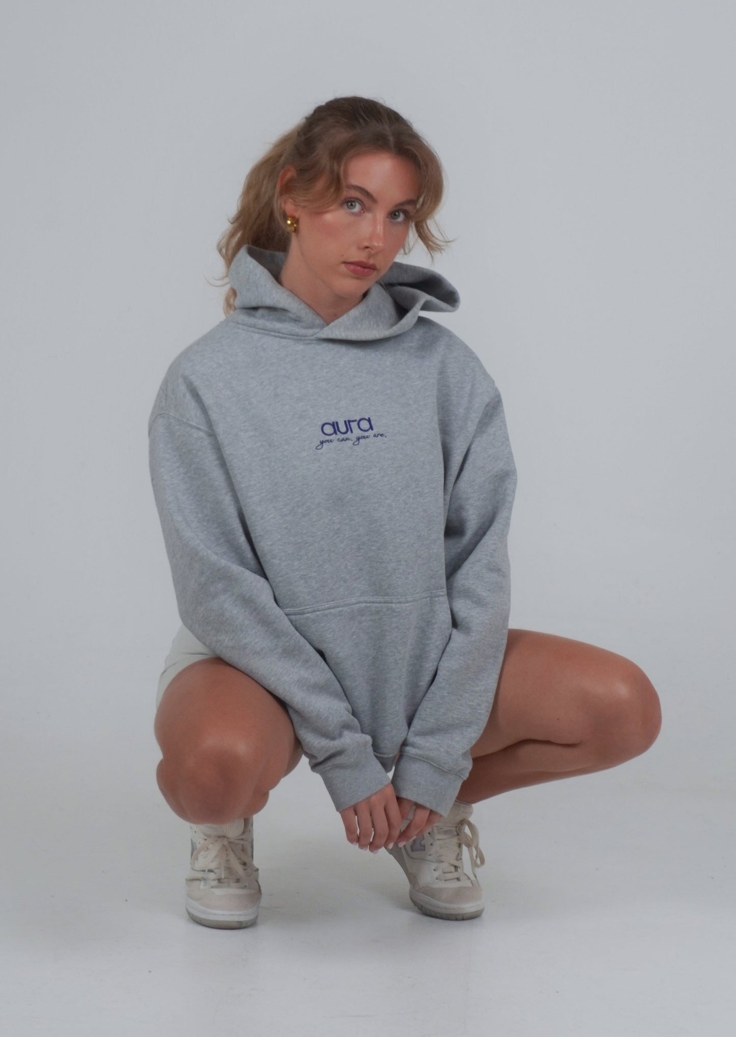 Unisex Oversized Hoodie in Cloud