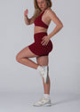 Aura Shorts in Burn