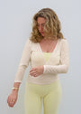 Reform Wrap Top in Honey